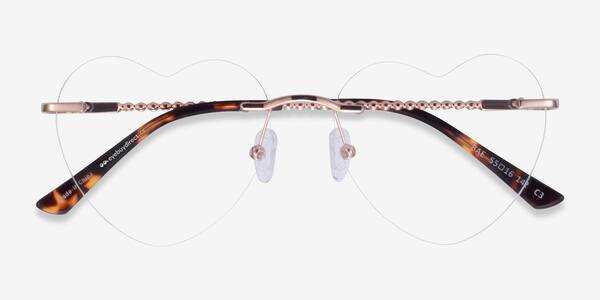 Rose Gold Bae -  Metal Eyeglasses