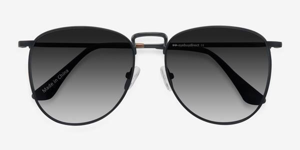 Black Fume -  Metal Sunglasses