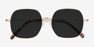 Golden Sun Movement -  Vintage Metal Sunglasses