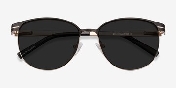 Noir Maui -  Métal Lunettes de soleil