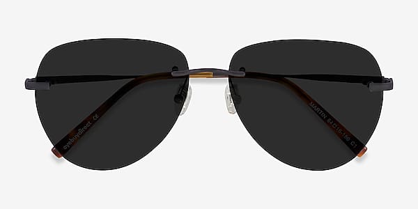 Matte Black Martin - Metal Sunglasses Matte Black Martin - Metal Sunglasses