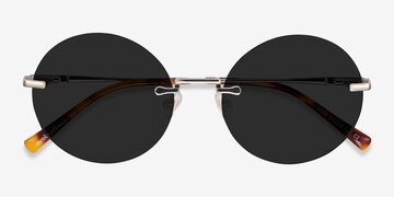 Gold Wise -  Metal Sunglasses