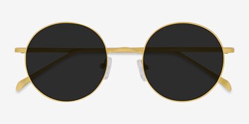 Yellow Sun Synapse -  Metal Sunglasses