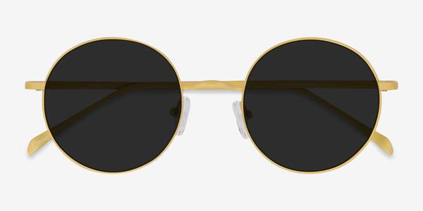 Yellow Sun Synapse -  Metal Sunglasses