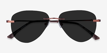 Semi-Rimless Sunglasses for Men & Women
