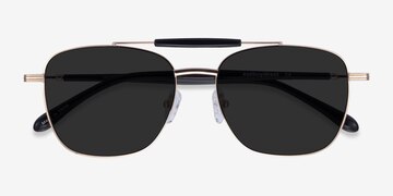 Gold Black Jackson -  Acetate Sunglasses