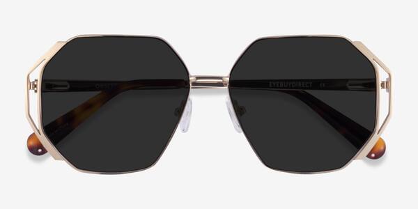 Gold Obscura -  Metal Sunglasses