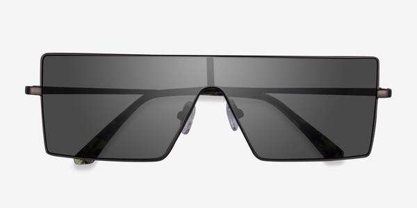 Matte Gunmetal Byte -  Metal Sunglasses