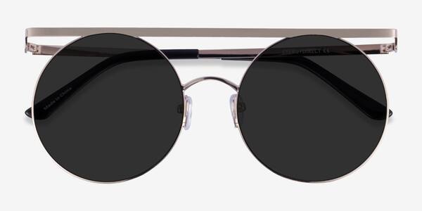 Argenté Lineal -  Métal Sunglasses