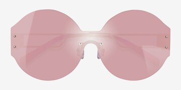 Matte Rose Gold Bios -  Métal Lunettes de soleil