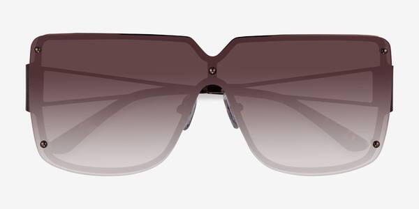 Brown  Machina -  Métal Sunglasses
