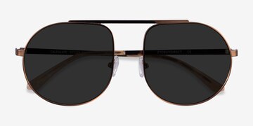 Bronze Calculate -  Métal Lunettes de soleil