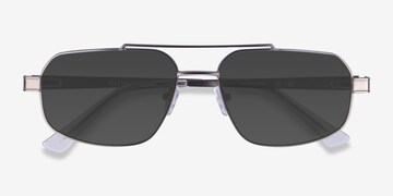 Clear Green Aviator Acetate Sunglasses Online - Full-Rim - Southwest - 1.6 Basic Tint Lenses
