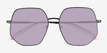 Noir Hustle -  Métal Lunettes de soleil