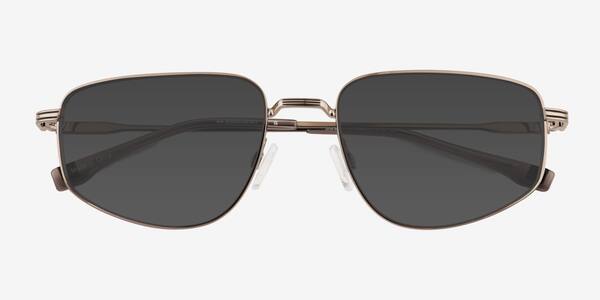 Light Brown Collin -  Métal Sunglasses
