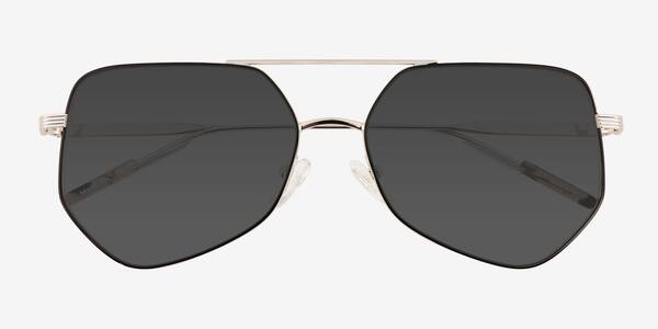 Black Silver Ryan -  Métal Sunglasses