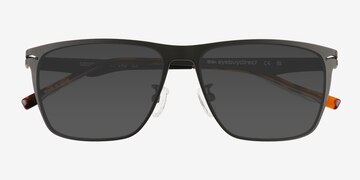 Matte Black Geoff -  Métal Lunettes de soleil