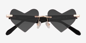 Rose Gold Dearest -  Metal Sunglasses