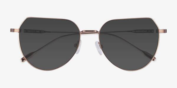 Or rose Riva -  Métal Lunettes de soleil