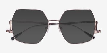 Or rose Cunningham -  Métal Lunettes de soleil