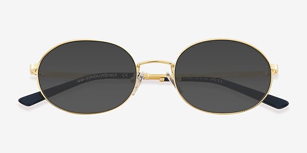 Shiny Gold Crawford - Metal Sunglasses Shiny Gold Crawford - Metal Sunglasses