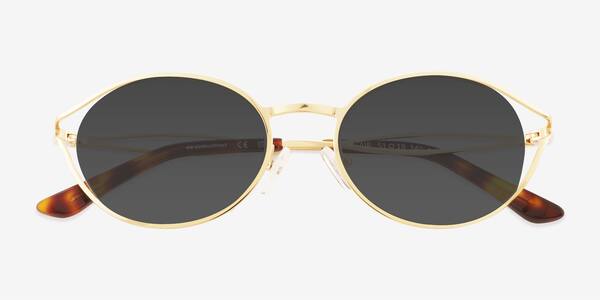 Gold St Clair -  Metal Sunglasses