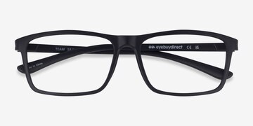 Matte Black Team -  Plastique Lunettes de vue