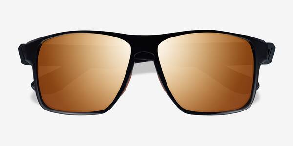 Black Orange Running -  Plastique Sunglasses