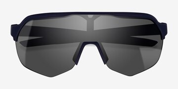 Matte Navy Orange Vert -  Plastique Lunettes de soleil