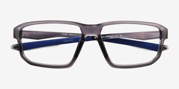 Clear Gray Core -  Plastic Eyeglasses