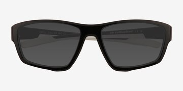 Noir Optic -  Plastique Lunettes de soleil