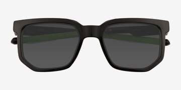 Noir Pillar -  Plastique Lunettes de soleil