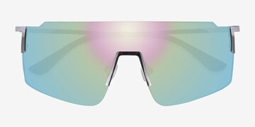 Argenté Ward -  Métal Lunettes de soleil