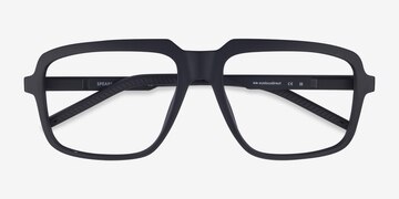 Noir Spears -  Plastique Lunettes de vue
