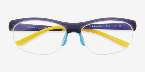 Matte Blue Striker -  Alternative-materials Eyeglasses