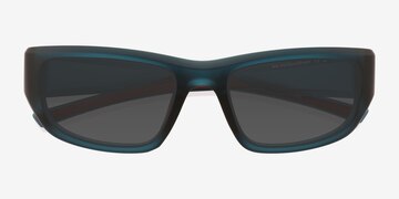 Matte Teal Slater -  Eco Friendly Sunglasses