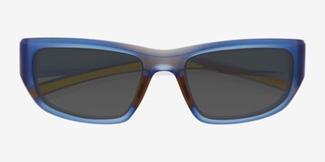 Matte Blue Slater -  Écoresponsables Lunettes de soleil