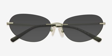 Vert Mat Drayton -  Métal Lunettes de soleil