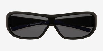 Matte Black Cannon -  Eco Friendly Sunglasses