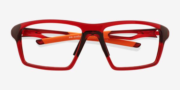 Rouge Mvp -  Plastique Lunettes de vue