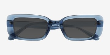 Blue Norrie -  Plastic Sunglasses