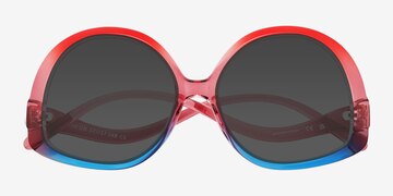 Rainbow Blue Shine On -  Plastique Lunettes de soleil