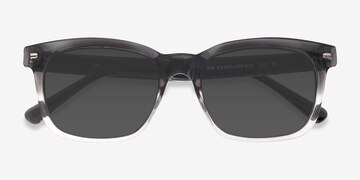 Gray Clear Tavi -  Plastique Lunettes de soleil
