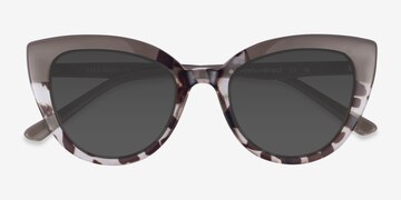 Tortoise Brown Kara -  Plastique Lunettes de soleil