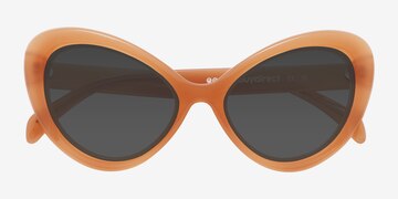 Brown Babe -  Plastic Sunglasses