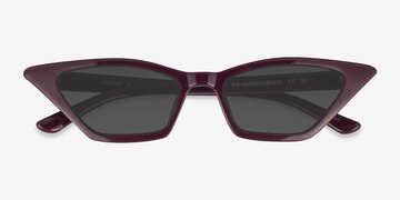 Burgundy  Inspira -  Plastique Lunettes de soleil
