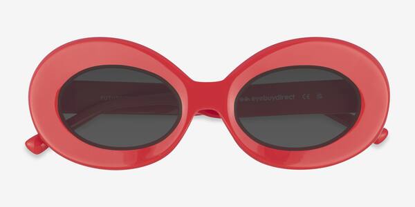 Coral Futurnova -  Acetate Sunglasses