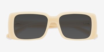 Cream Impression -  Acétate Lunettes de soleil