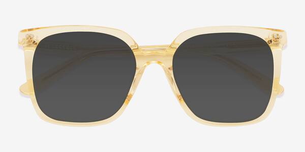 Clear Champaign Parasol -  Acetate Sunglasses