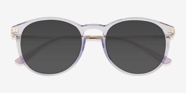 Clear Blue Monroe -  Plastic-metal Sunglasses